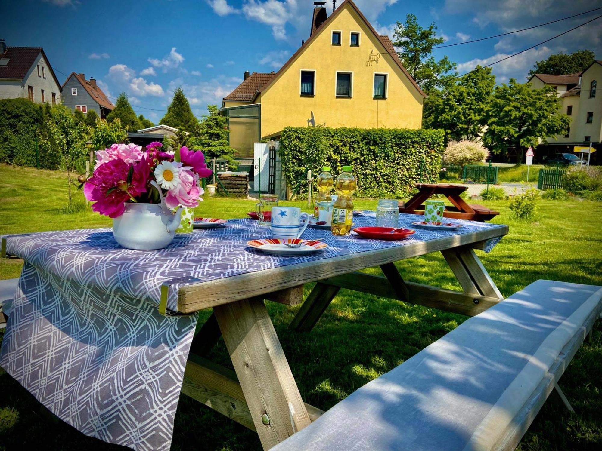 Ferienwohnung-Familienidylle-Im-Vogtland-80Qm Neumark  Exterior foto